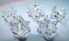 50 Unidades de Cristais Merkabah de Quartzo Natural com Boa Transparência para Atacado 50 Unidades de Cristais Merkabah de Quartzo Natural com Boa Transparência para Atacado