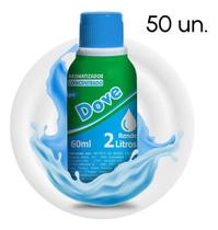 50 Unidades Essência Aromatizante Para Desinfetante Aromatizador Concentrado Puro 60 Ml