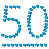 50 Unidades Luva LR Bucha Latão 20x1/2" Azul 50 Unidades Luva LR Bucha Latão 20x1/2" Azul