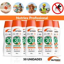 50 Unidades Protetor Solar Nutriex Fps30 Atacado Repelente