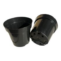 50 Vasos Pote Plástico Resistente Mudas Plantas Flores N 12