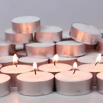 50 Velas Estilo Rechaud Suporte Em Alumínio vela Namorados