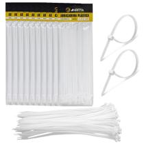 500 Abraçadeiras Nylon Lacre Tairape 30cm Fita Hellerman 3.6 x 300mm Branco 500 Abraçadeiras Nylon Lacre Tairape 30cm Fita Hellerman 3.6 x 300mm Branco