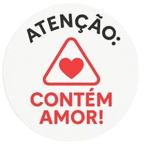 500 Adesivo Agradecimento Ao Cliente Contem Amor 4cm F:190