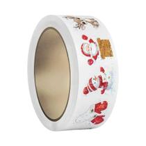 500 Adesivos De Natal Em Formato De Desenho Animado Cortados a Laser Para Embalagem De Presentes,