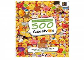 500 adesivos - emotions divertidos - Editora Pé da Letra