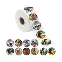 500 Adesivos Engraçados De Memes Italianos 'Brainrot Cappuccino Assassino' Para Decoração DIY De