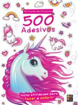 500 Adesivos - no Mundo dos Unicornios