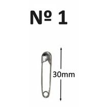 500 Alfinete De Segurança Sekich Nº 1 - 3cm