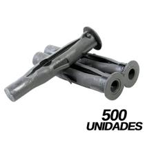 500 Buchas Fixação para Tijolo Baiano Bloco Oco 6mm