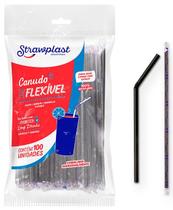 500 Canudo Flexível Embalado Individual