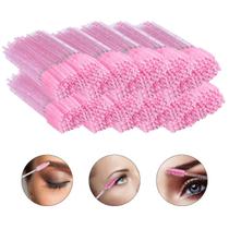 500 Escovinhas Sobrancelha E Cílios Alongamento Com Glitter