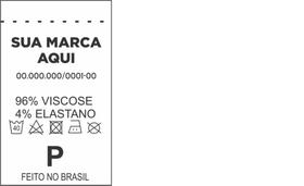 500 Etiquetas de Composição Personalizadas para Roupas Nylon Emborrachado Facislito 500 Etiquetas de Composição Personalizadas para Roupas Nylon Emborrachado Facislito