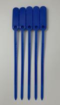500 Lacres de Segurança Numerados 16cm Azul 500 Lacres de Segurança Numerados 16cm Azul