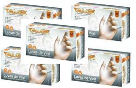 500 Luva Vinil Tamanho M Com Pó - Marca Talge (5Pcts) 500 Luva Vinil Tamanho M Com Pó - Marca Talge (5Pcts)