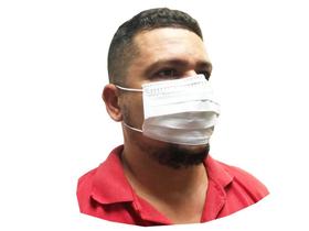 500 Máscara Descartável Cirúrgica Tripla Com Elástico (10Cx) - Talge 500 Máscara Descartável Cirúrgica Tripla Com Elástico (10Cx) - Talge