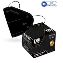 500 Máscaras KN95 Premium Descartáveis Preta WWDoll com Filtro Clipe para Nariz 95% de Eficiência 500 Máscaras KN95 Premium Descartáveis Preta WWDoll com Filtro Clipe para Nariz 95% de Eficiência