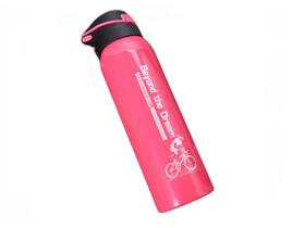 500 ML Bike Water Bottle Outdoor Sport Portable Bike Chaleira Garrafa de Água Garrafa de Aço Inoxidável Mountain Cycling Garrafa de ciclismo Frascos de vácuo e termoses (vermelho)