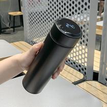 500 Ml Garrafa Térmica Inox Inteligente Com Medidor De Temperatura MS704