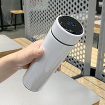 500 Ml Garrafa Térmica Inox Inteligente Com Medidor De Temperatura MS704