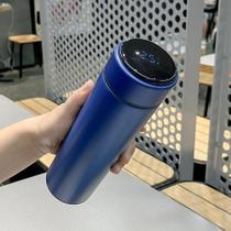 500 Ml Garrafa Térmica Inox Inteligente Com Medidor De Temperatura MS704