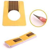 500 Moldes Pequenos Adesivos De Papel Para Unha Gel Fibra 500 Moldes Pequenos Adesivos De Papel Para Unha Gel Fibra