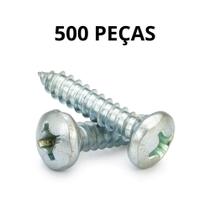 500 Parafusos Auto Atarraxante Panela Philips 4,2x32 Zincado 500 Parafusos Auto Atarraxante Panela Philips 4,2x32 Zincado