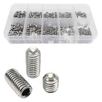 500 Parafusos Rosca Soquete Sem Cabeça Allen M2.5 A M4 Inox 500 Parafusos Rosca Soquete Sem Cabeça Allen M2.5 A M4 Inox