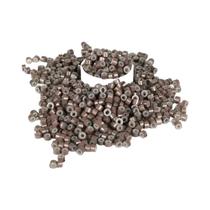 500 Peças de Micro Anéis de Silicone 5mm para Extensões de Cabelo