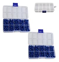 500 Perola Abs Inteira 8mm C/furo Com Caixa Cor Royal237 500 Perola Abs Inteira 8mm C/furo Com Caixa Cor Royal237