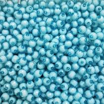 500 Pérolas Miçangas 6mm Sextavada Facetada