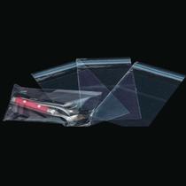 500 Saco Adesivado Saquinho Plástico Transparente 5x5 Cm