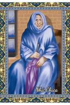 500 Santinho de Nhá Chica (oração no verso) - 7x10 cm