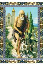 500 Santinho São Lázaro (oração no verso) - 7x10 cm