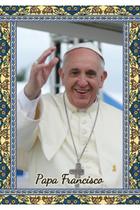 500 Santinhos Papa Francisco - 7x10 cm