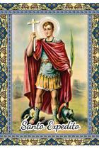 500 Santinhos Santo Expedito Novo - 7x10 cm