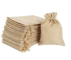 500 Saquinho Juta Gift Bags, Embalagem Serapilheira 7x9 cm 500 Saquinho Juta Gift Bags, Embalagem Serapilheira 7x9 cm