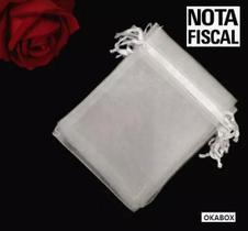 500 Saquinhos organza fita cetim 20x30 Atacado -Nota Fiscal
