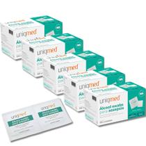 500 Swab Lenço Uniqmed 03cm x 06cm