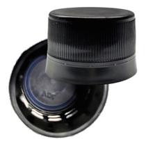 500 Tampas Preta Perfil Baixo Lacre Garrafa Pet 28 M Atacado 500 Tampas Preta Perfil Baixo Lacre Garrafa Pet 28 M Atacado