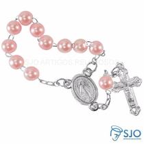 500 Tercinhos Rosa com Pérolas para Lembrancinhas