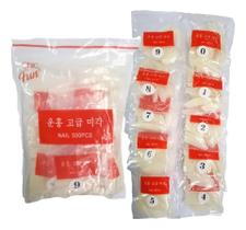 500 Tips Unha Postiça Curvatura C Saquinho Porcelana 500 Tips Unha Postiça Curvatura C Saquinho Porcelana