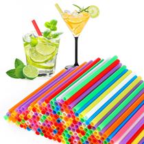 500 unidades Canudos de plástico YINCL 13 cm para coquetel de café 500 unidades Canudos de plástico YINCL 13 cm para coquetel de café