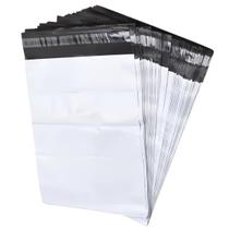 500 Unidades Envelope de Segurança 26x36cm COEX Branco Lacre