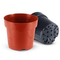 500 Vasos Preto Pote 15 Plástico Resistente Mudas Plantas Produtor