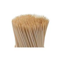 5000 Palitos Espeto Bambu P/ Churrasco 25cm - Cx C/5000 Und Bege
