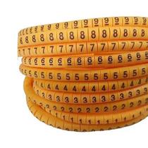 5000 Pç - Anilha Para Cabo 2,5 A 4mm Ec1 Numeros (0-9)