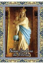 5000 Santinho N S Sra Nossa Senhora da Vitória (oração no verso) - 7x10 cm - Santinhos do Brasil