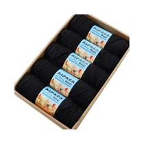 500g De Fio De Alpaca, 5 Meadas De Lã Grossa Para Tricô Manual, Material DIY Para Suéteres, Casacos,