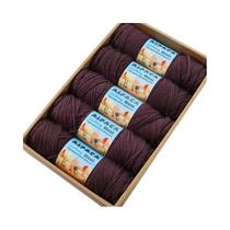 500g De Fio De Alpaca, 5 Meadas De Lã Grossa Para Tricô Manual, Material DIY Para Suéteres, Casacos,